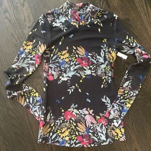Ted Baker London Floral Sheer Top- Brand New-Size 0